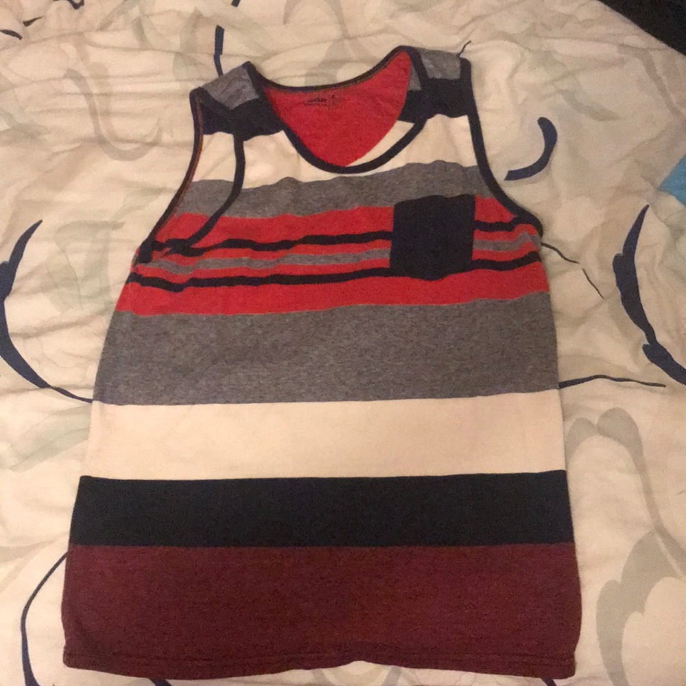 Striped Foot Locker Tank Top